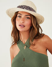 Frankie Animal Fedora Hat, , large