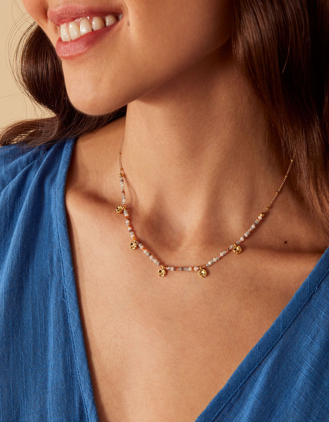 Gold plated shop necklace accessorize