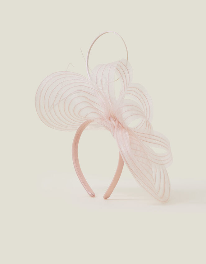 Emily Crin Fascinator, Pink (PINK), large