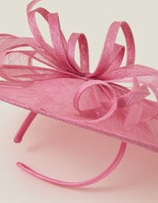 Penny Loop Fascinator, Pink (PINK), large