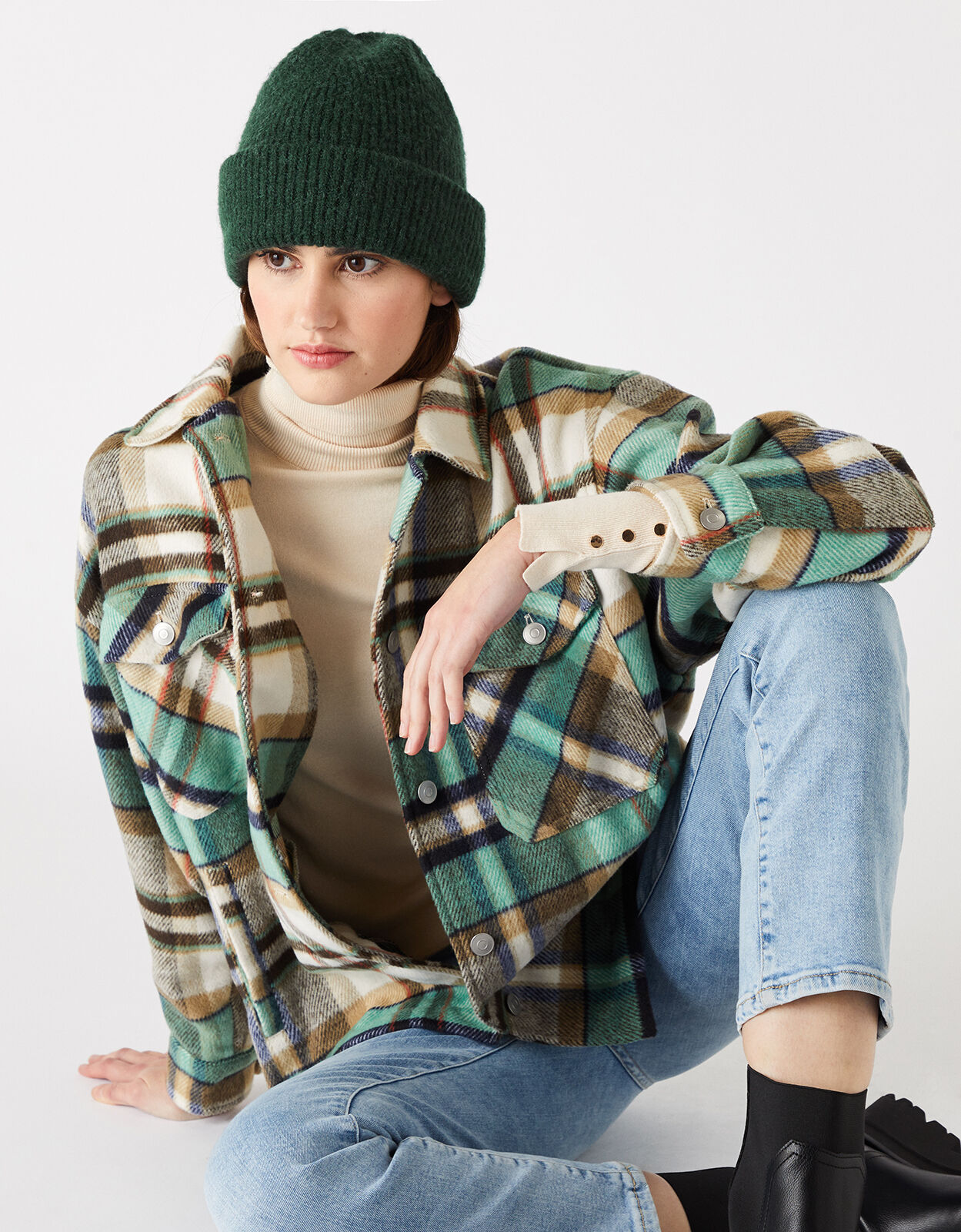Compton Fluffy Beanie Hat