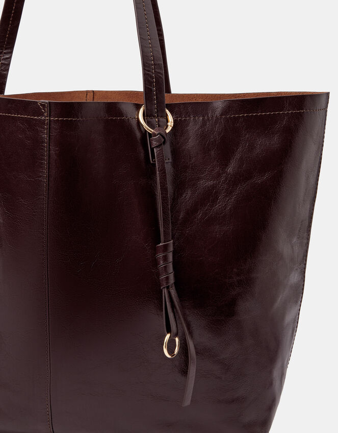 Patent Leather Tote Bag, , large