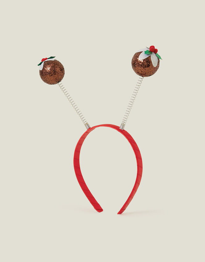 Christmas Pudding Bopper Headband Accessorize Global Navigation