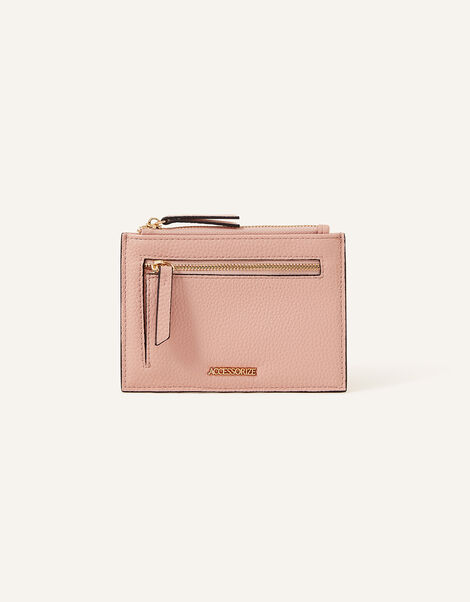 Large Zip Card Holder, Pink (PINK), large