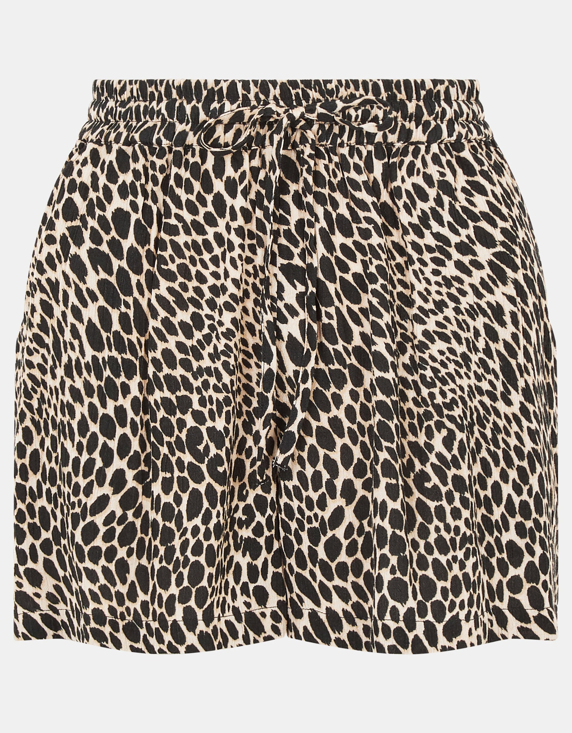 Leopard Print Shorts, Leopard (LEOPARD), large