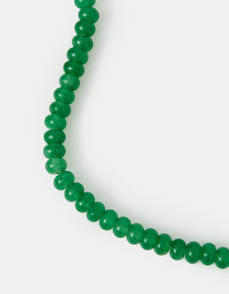 14ct Gold-Plated Aventurine Quartz Bead Bracelet, , large