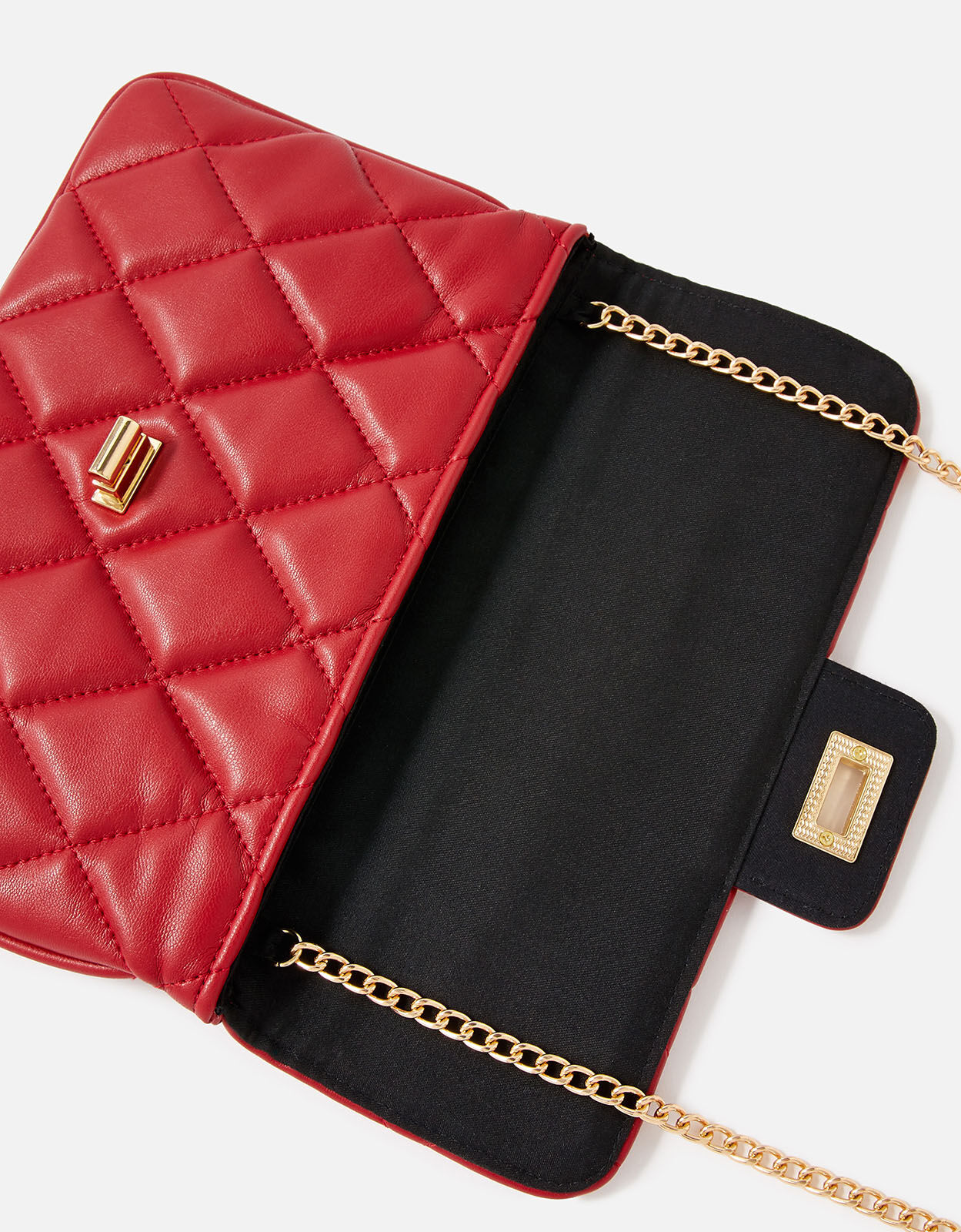 quilted clutch