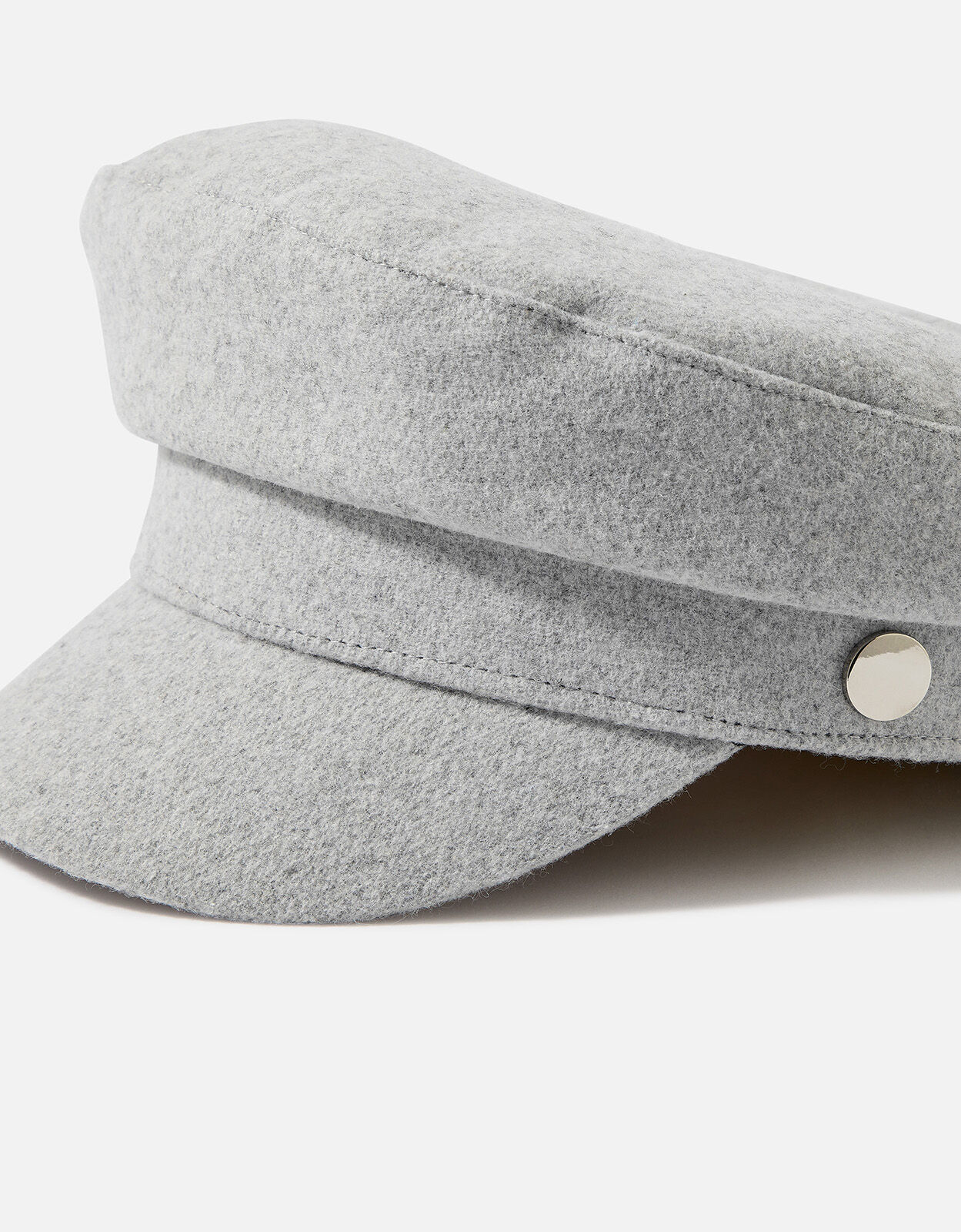 Farfetch Boys Accessories Headwear Caps Wool baker boy cap Grey 