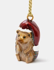 Hedgehog Christmas Tree Decoration, , large