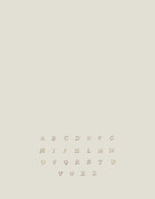 Sterling Silver-Plated Alphabet Stud, Silver (ST SILVER), large