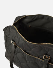 Quilted Weekend Bag with Recycled Polyester, , large