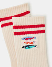 Sardines Varsity Socks, , large
