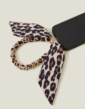 Leopard Print Phone Wrist Strap, , large