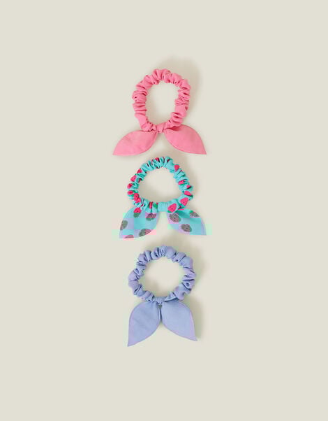 3-Pack Bunny Tie Scrunchies, , large