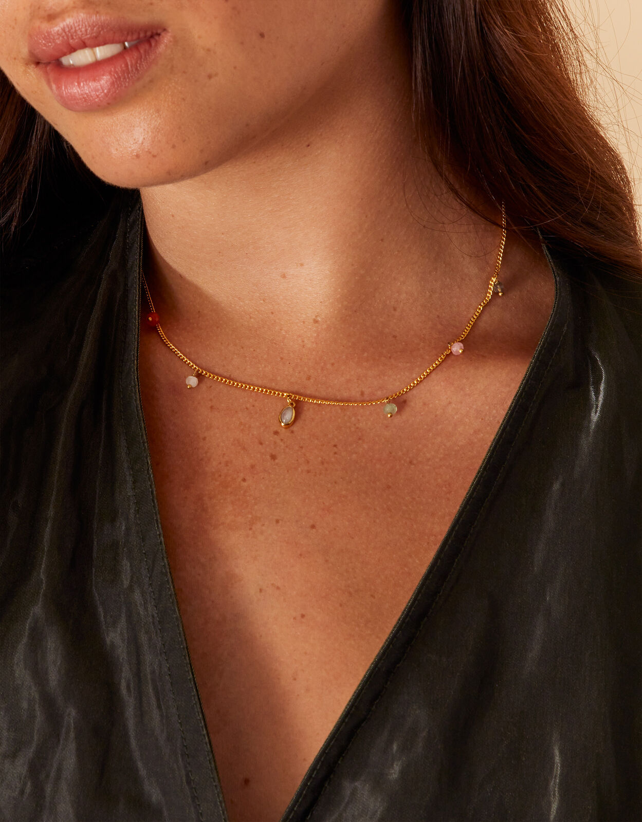 Accessorize gold new arrivals necklace