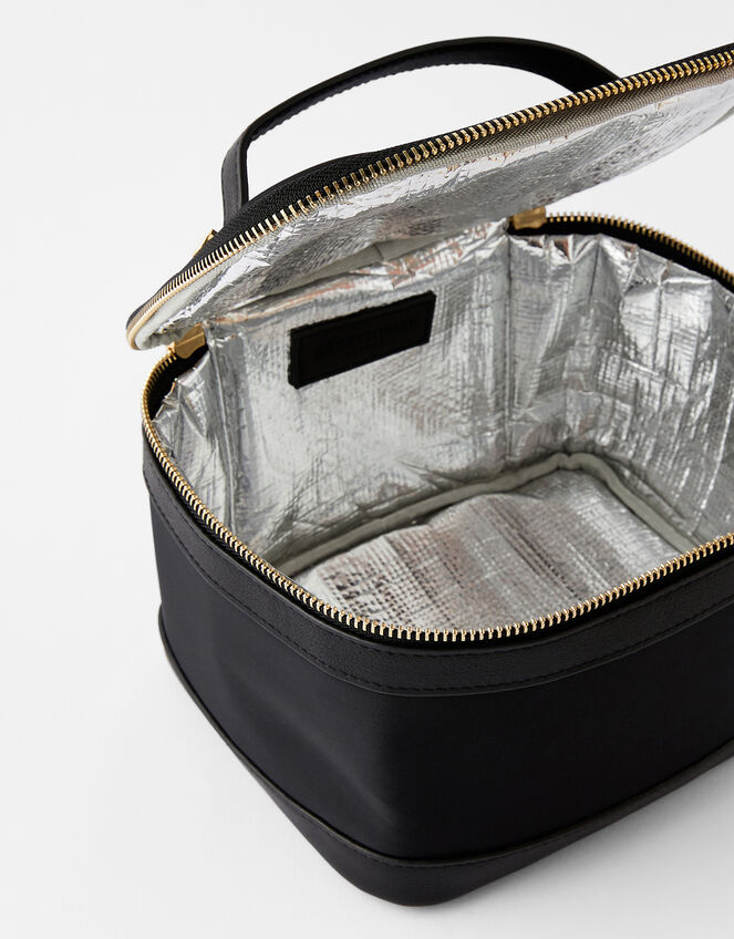 Square Lunch Box , Black (BLACK), large