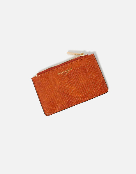 Zip Card Holder  Orange, Orange (ORANGE), large