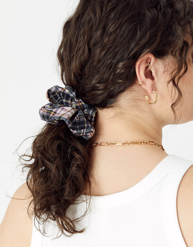 Medium Check Scrunchie, , large