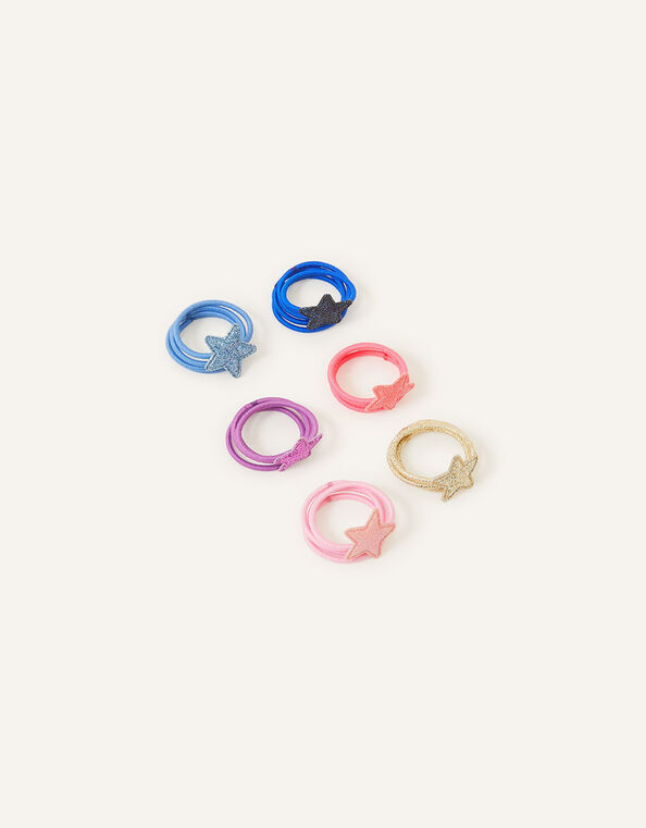 Girls Star Itsy Bitsy Hair Band Multipack, , large
