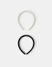 2-Pack Polka Dot Headbands, , large