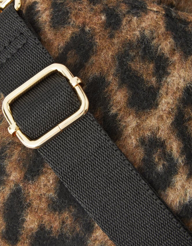 Leopard Print Phone Bag, , large