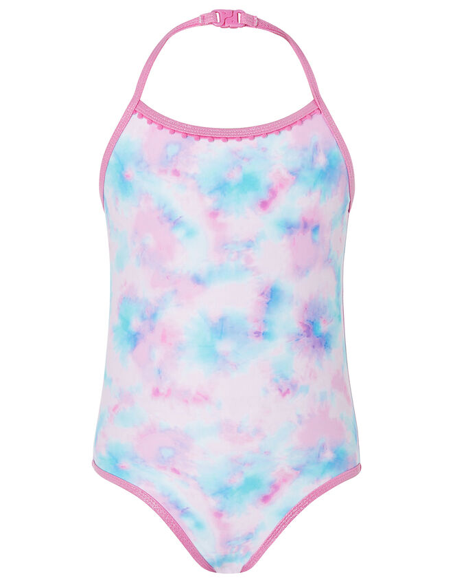 Tie Dye Swimsuit, Pink (PINK), large