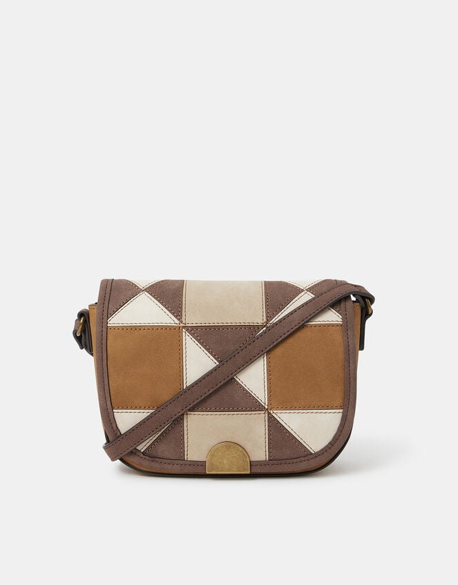 Patchwork Crossbody Bag, , large