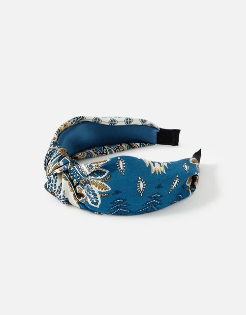 Scarf Print Knot Headband Alice Bands Accessorize Global