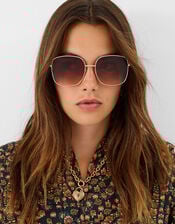 Large Square Sunglasses, , large