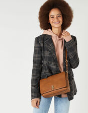 Ava Shoulder Bag, Tan (TAN), large