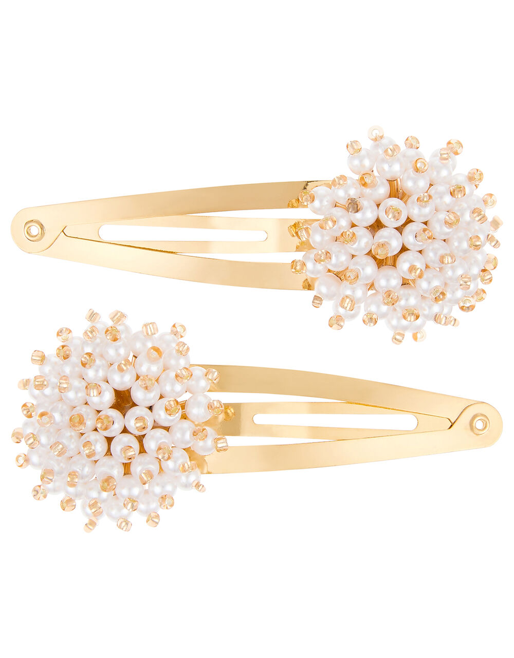 Pearl and Bead Cluster Hair Clips Hair clips Accessorize Global