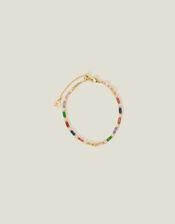 14ct Gold-Plated Chunky Gem Necklace, , large