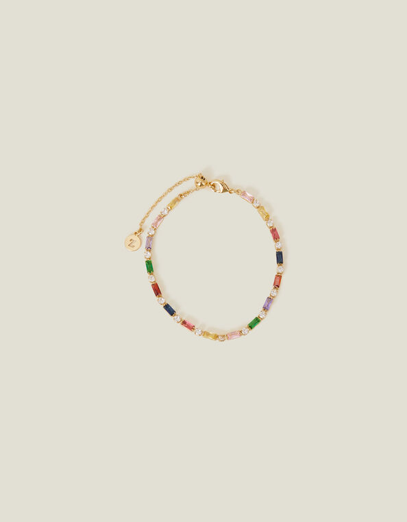 14ct Gold-Plated Chunky Gem Necklace, , large
