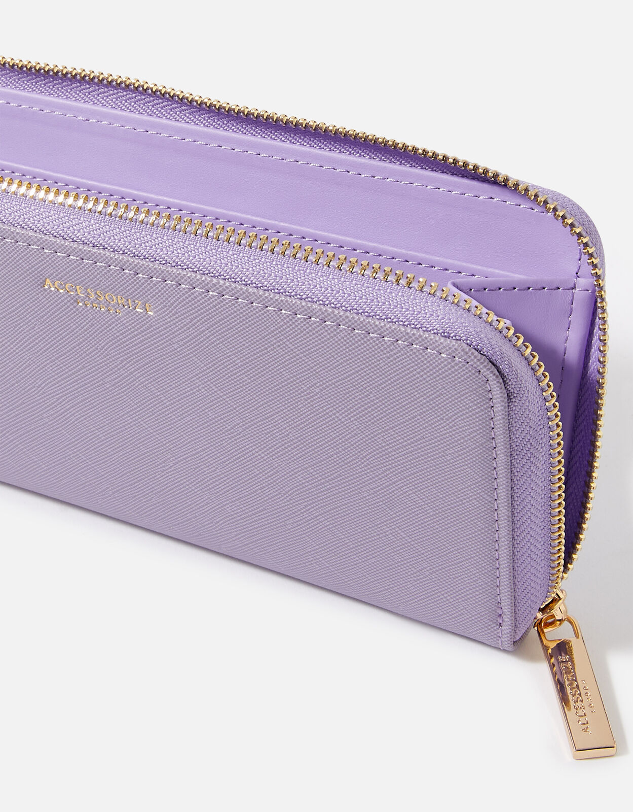 Large Zip Wallet Purple Purses Wallets Accessorize Global