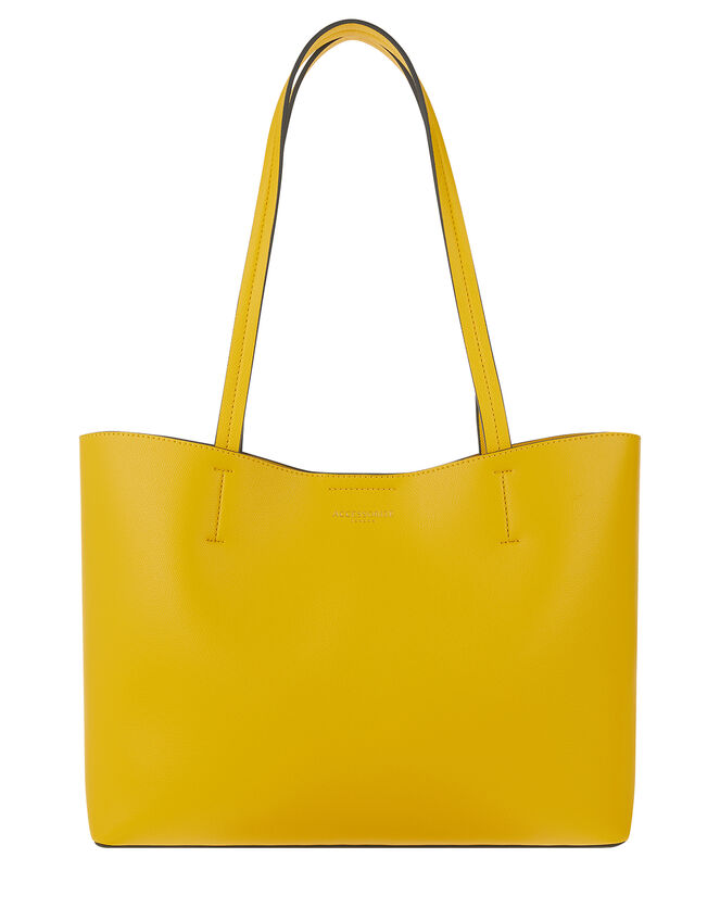 Leo Shopper Bag, Yellow (YELLOW), large