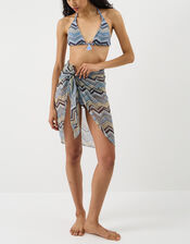 Zig Zag Crochet Sarong, , large