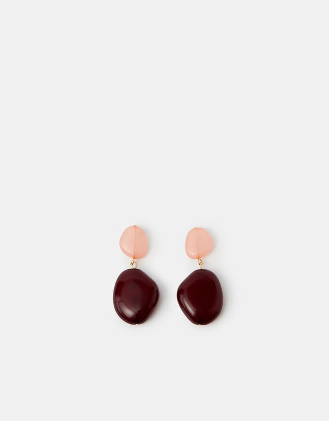 Resin Drop Earrings, , large