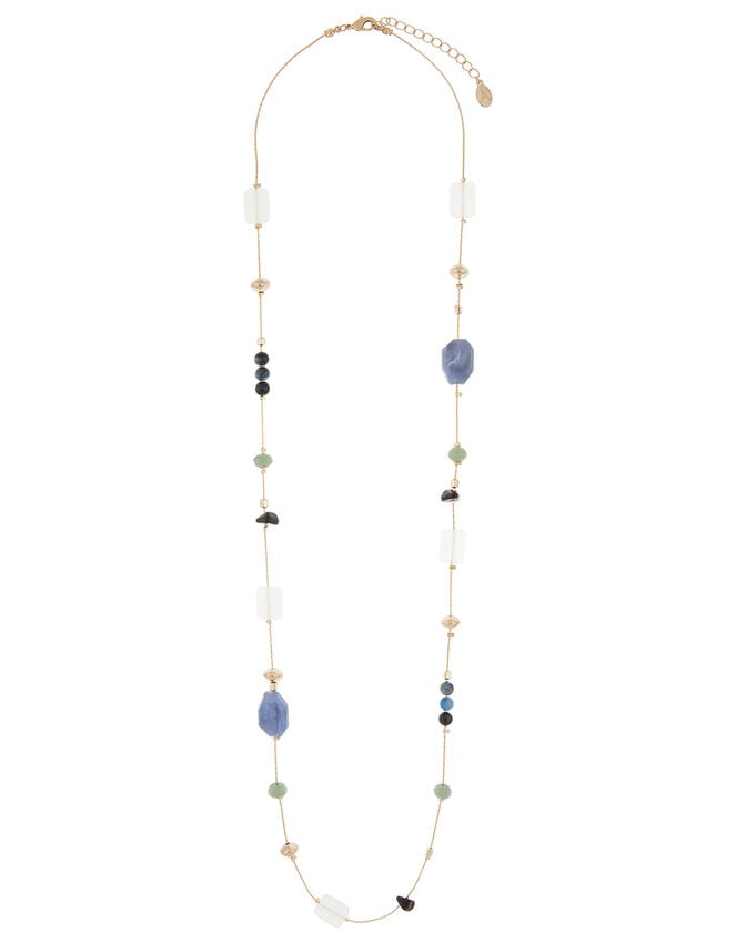 Beaded Rope Necklace and Bracelet Set, , large