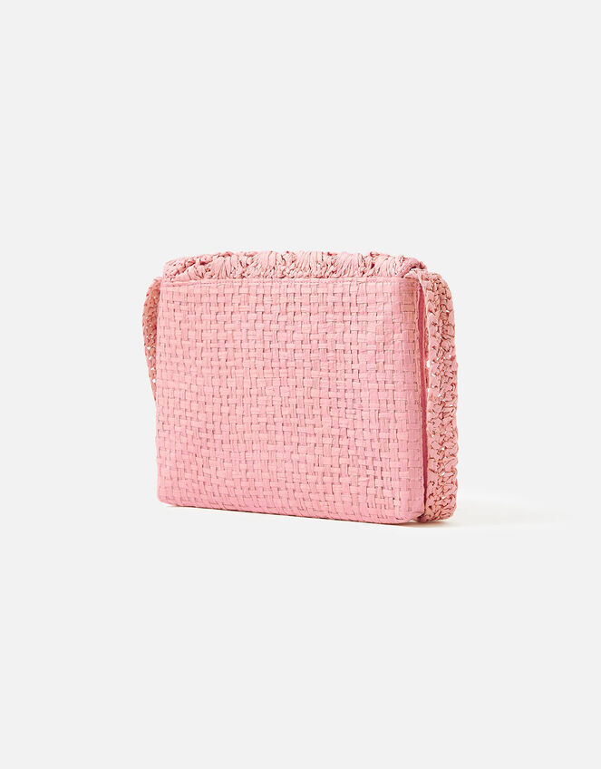 Rae Scallop Cross-Body Bag, Orange (CORAL), large