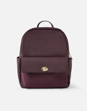Anna Backpack, Red (BURGUNDY), large