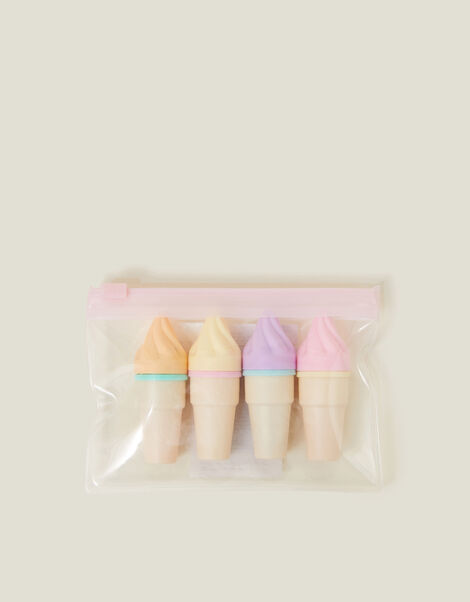 Girls 4-Pack Ice Cream Highlighters, , large