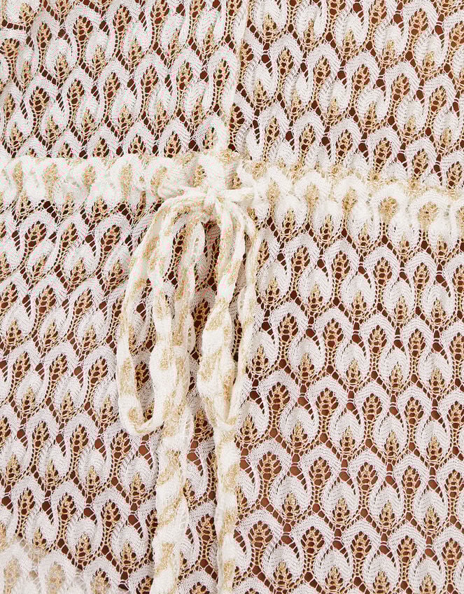 Knit Kaftan Maxi Dress, Gold (GOLD), large