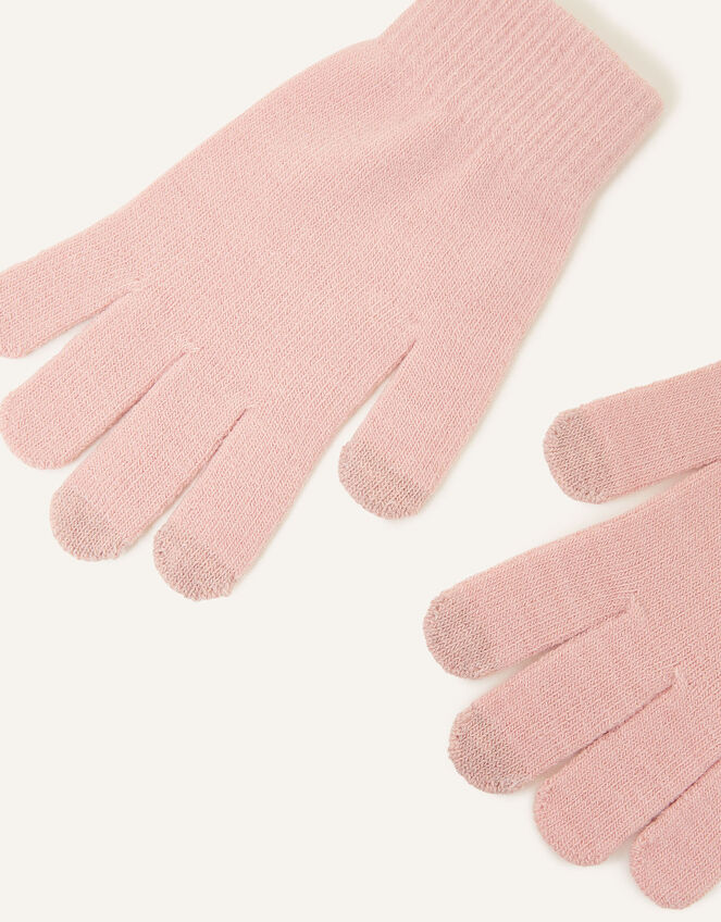 Super-Stretchy Touchscreen Gloves Set of Two, , large