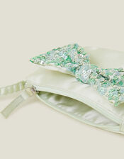 Girls Satin Bow Bag, , large