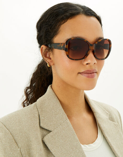 Savannah Glam Square Sunglasses, , large