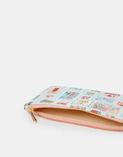 London Stamp Print Pencil Case, , large