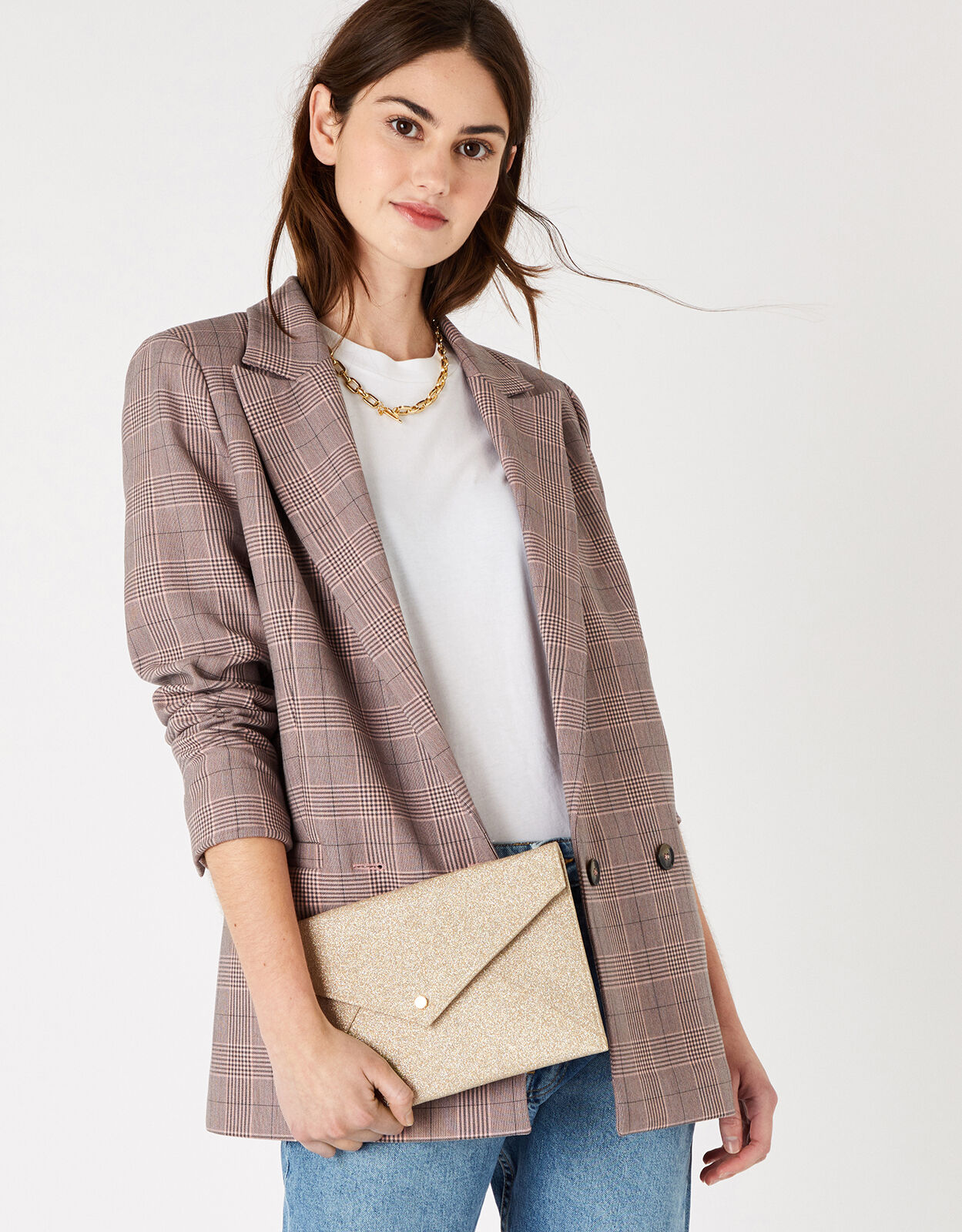 Accessorize kelly glitter clutch shop