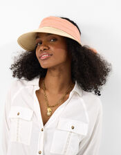 Bow Woven Sun Visor, , large