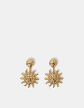 Statement Sun Drop Earrings, , large