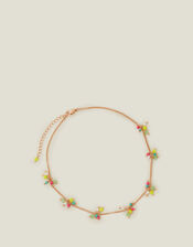 Girls Beaded Cluster Necklace, , large